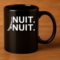 Nuit Nuit Night Night 11oz C Handle Ceramic Mug