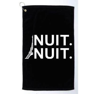 Nuit Nuit Night Night Golf Towel