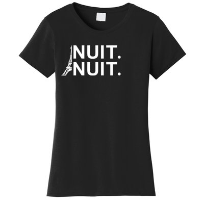 Nuit Nuit Night Night Women's T-Shirt