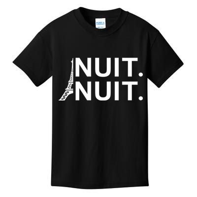 Nuit Nuit Night Night Kids T-Shirt
