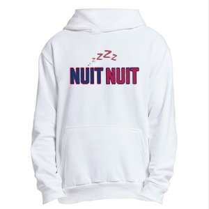 Nuit Nuit Night Night French Words Paris Tower Urban Pullover Hoodie