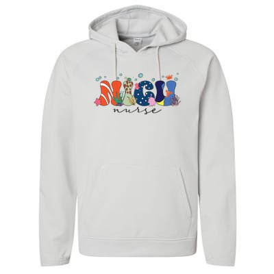 Nicu Nurse Performance Fleece Hoodie