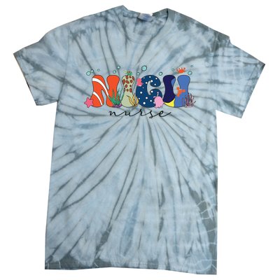 Nicu Nurse Tie-Dye T-Shirt