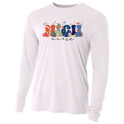 Nicu Nurse Cooling Performance Long Sleeve Crew