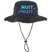 Nuit Nuit Night Night French Words Paris Tower Eiffel Legacy Cool Fit Booney Bucket Hat