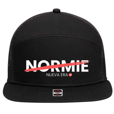 No Normie  Nueva Era En Criptomonedas 7 Panel Mesh Trucker Snapback Hat