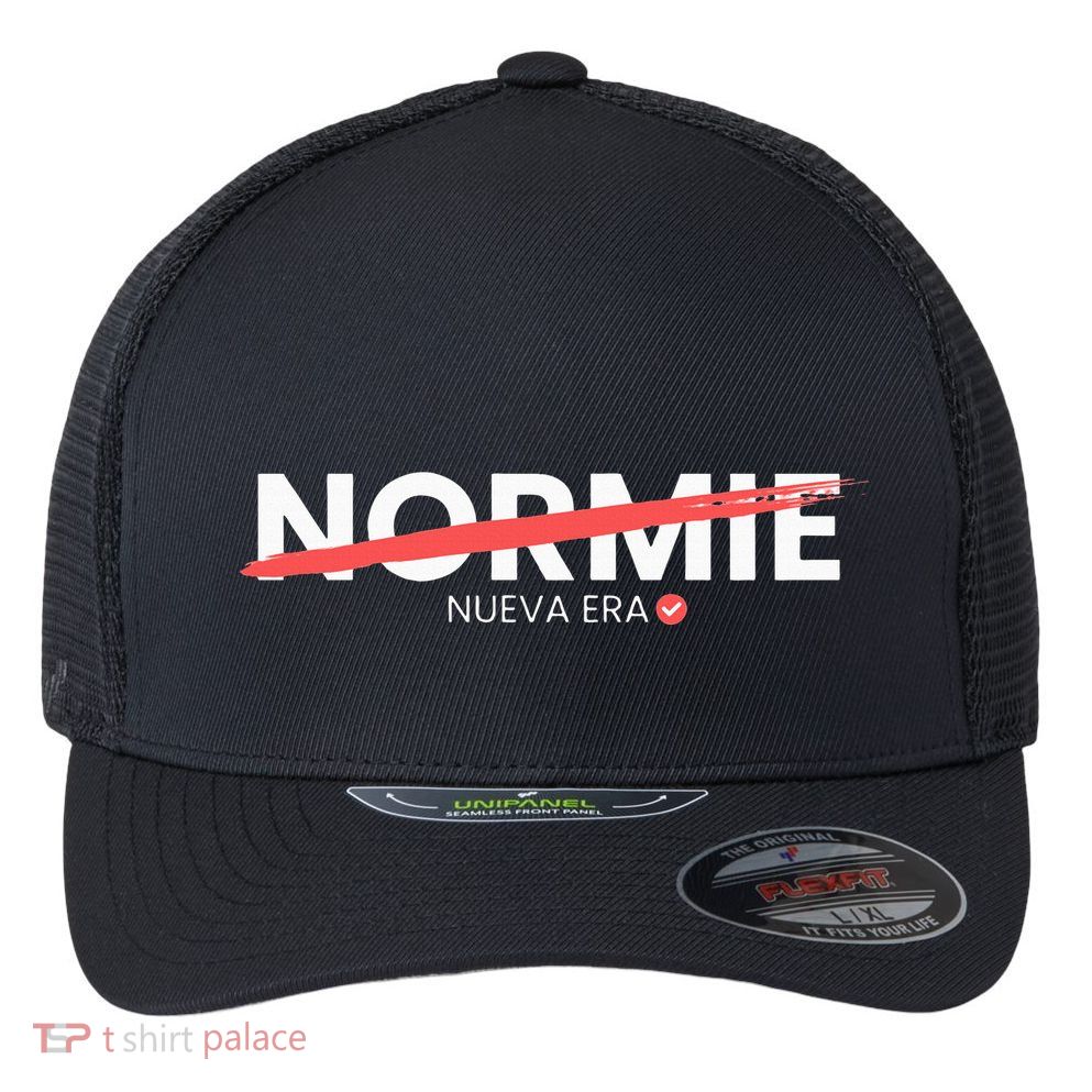 No Normie  Nueva Era En Criptomonedas Flexfit Unipanel Trucker Cap