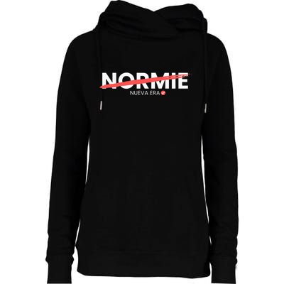 No Normie  Nueva Era En Criptomonedas Womens Funnel Neck Pullover Hood