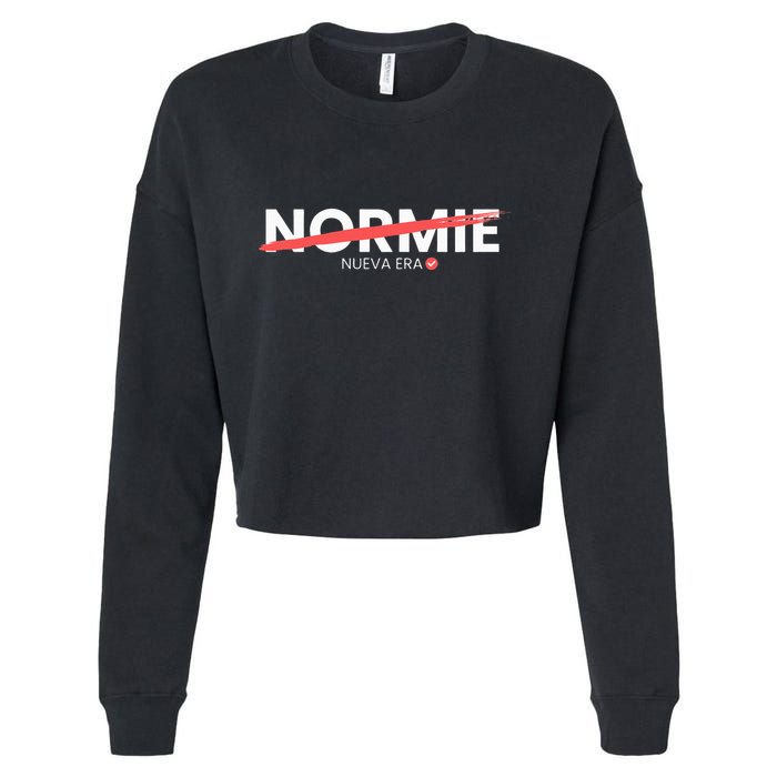 No Normie  Nueva Era En Criptomonedas Cropped Pullover Crew