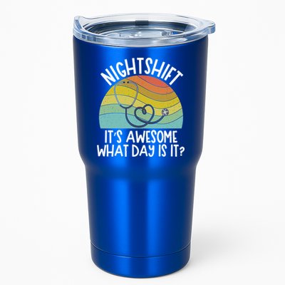 Nightshift Nurse Night Shift Nursing Rn Lpn Cna Prn Lnd Care Gift Tumbler