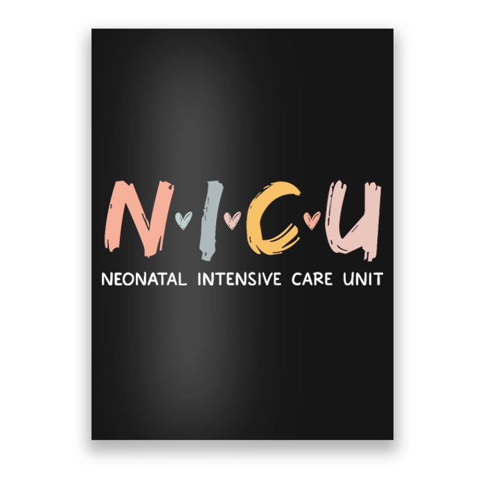 Nicu Nurse Neonatal Intensive Care Unit Nursing Poster