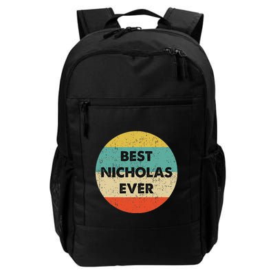 Nicholas Name Daily Commute Backpack