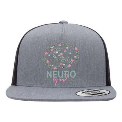 Neurology Neuro Nurse Neuro Tech Neuro Squad Flat Bill Trucker Hat