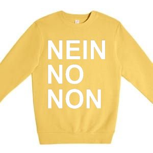 Nein No Non Thom Premium Crewneck Sweatshirt