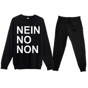 Nein No Non Thom Premium Crewneck Sweatsuit Set