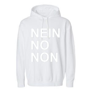 Nein No Non Thom Garment-Dyed Fleece Hoodie