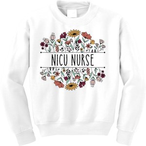 Nicu Nurse Neonatal Icu Nurse Infant Care Specialist Newborn Kids Sweatshirt