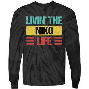 Niko Name Tie-Dye Long Sleeve Shirt