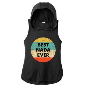 Nada Name Ladies PosiCharge Tri-Blend Wicking Draft Hoodie Tank