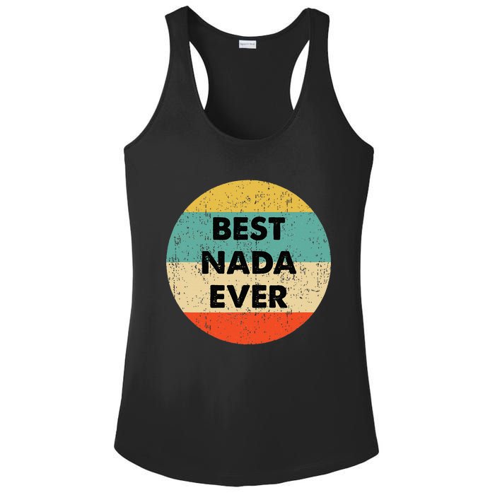 Nada Name Ladies PosiCharge Competitor Racerback Tank