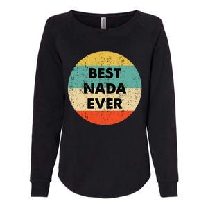 Nada Name Womens California Wash Sweatshirt