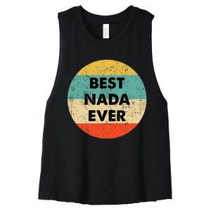 Nada Name Women's Racerback Cropped Tank