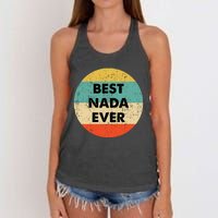 Nada Name Women's Knotted Racerback Tank