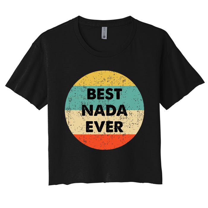 Nada Name Women's Crop Top Tee