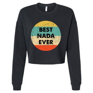 Nada Name Cropped Pullover Crew