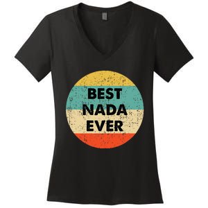 Nada Name Women's V-Neck T-Shirt