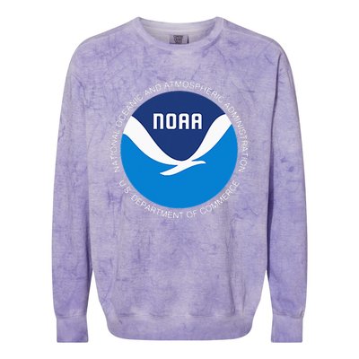 NOAA National Oceanic And Atmospheric Administration Colorblast Crewneck Sweatshirt