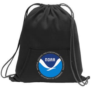 NOAA National Oceanic And Atmospheric Administration Sweatshirt Cinch Pack Bag