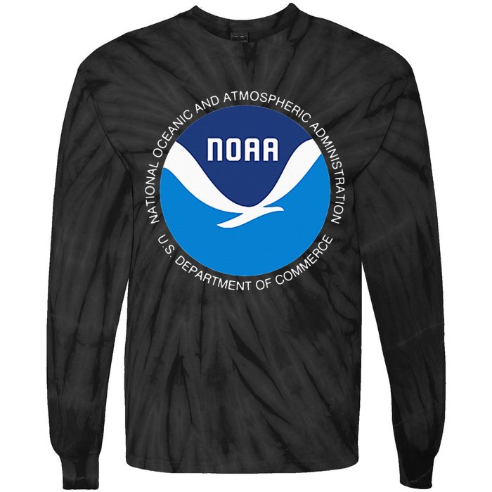 NOAA National Oceanic And Atmospheric Administration Tie-Dye Long Sleeve Shirt