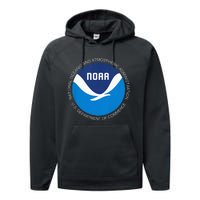 Noaa National Oceanic And Atmospheric Administration Performance Fleece Hoodie