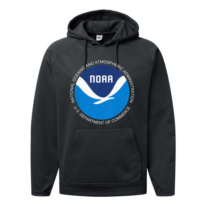 Noaa National Oceanic And Atmospheric Administration Performance Fleece Hoodie