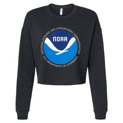 Noaa National Oceanic And Atmospheric Administration Cropped Pullover Crew