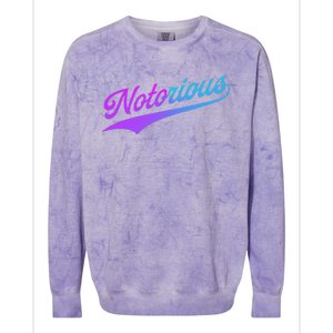 Notorious Colorblast Crewneck Sweatshirt