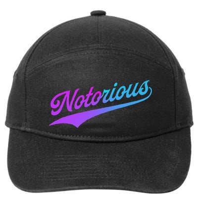 Notorious 7-Panel Snapback Hat