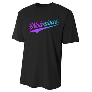 Notorious Performance Sprint T-Shirt