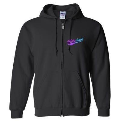 Notorious Full Zip Hoodie