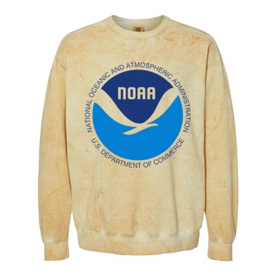 Noaa National Oceanic And Atmospheric Administration Colorblast Crewneck Sweatshirt