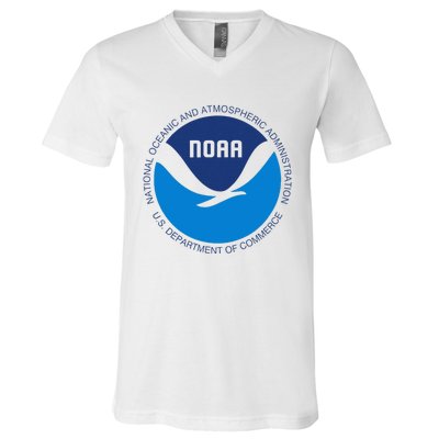 Noaa National Oceanic And Atmospheric Administration V-Neck T-Shirt