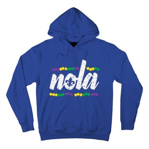 Nola New Orleans Louisiana Jester Funny Mardi Gras Carnival Gift Hoodie