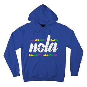 Nola New Orleans Louisiana Jester Funny Mardi Gras Carnival Gift Tall Hoodie