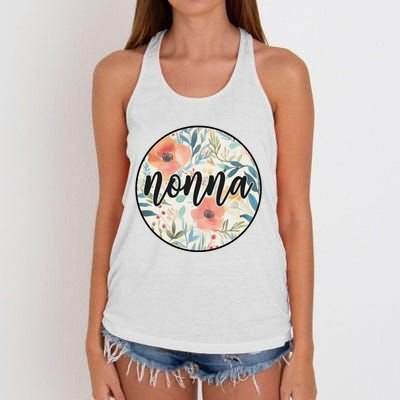 Nonna Women's Knotted Racerback Tank