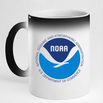 NOAA National Oceanic And Atmospheric Administration 11oz Black Color Changing Mug