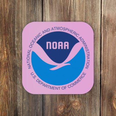 NOAA National Oceanic And Atmospheric Administration Coaster