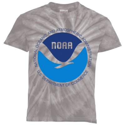 NOAA National Oceanic And Atmospheric Administration Kids Tie-Dye T-Shirt