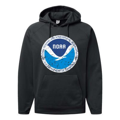 Noaa National Oceanic And Atmospheric Administration Performance Fleece Hoodie