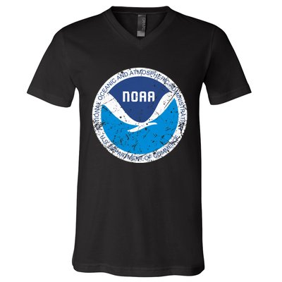 Noaa National Oceanic And Atmospheric Administration V-Neck T-Shirt